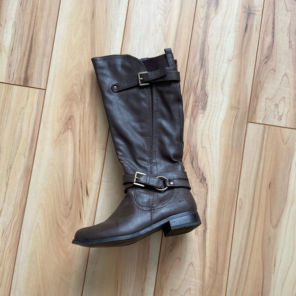 Call It Spring Tall Brown Boots - Picture 2 of 4
